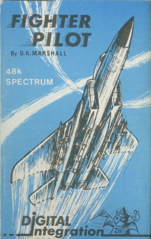 Fighter Pilot box art for Commodore 64